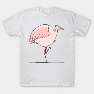 A flamingo - or is it a pink balloon? T-Shirt